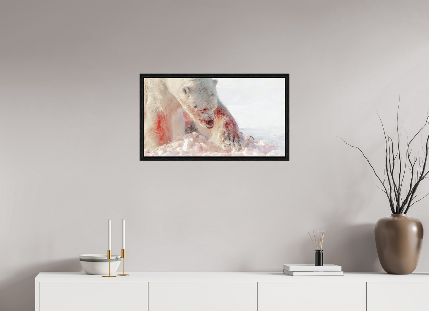 71.8 x 40 cm, Floater Frame Masterprint 1