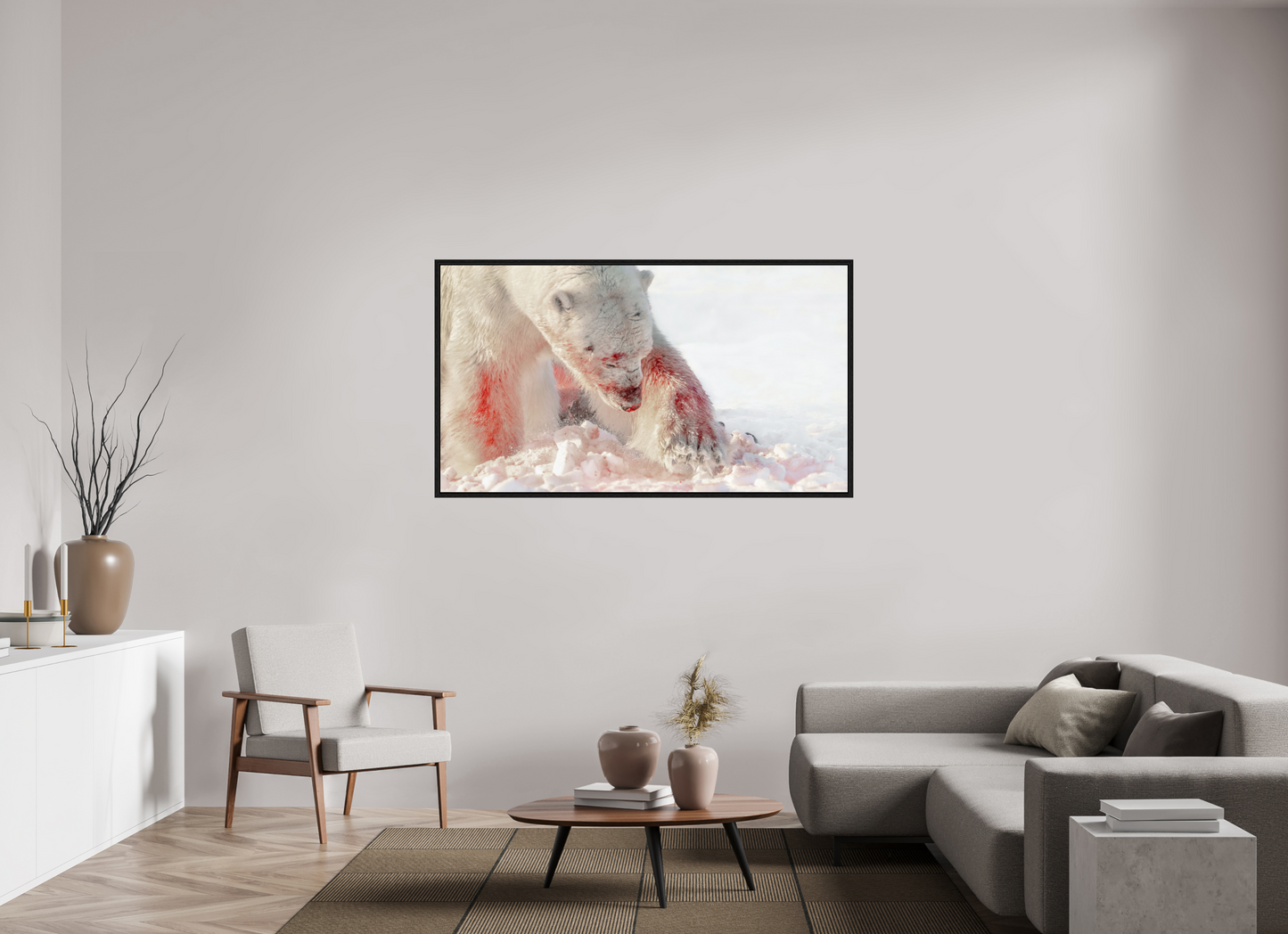 161.5 x 90 cm, Floater Frame Masterprint 1